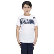 T-shirt Korte Mouw Leone 1947 Boy T-Shirt Short Sleeves Welcome