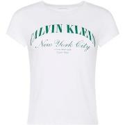 T-shirt Korte Mouw Calvin Klein Jeans Ss Graphic Logo Baby