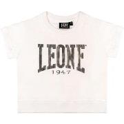 T-shirt Korte Mouw Leone 1947 Girl Crewneck Sporty