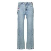 Straight Jeans Desigual FLORA