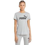 T-shirt Korte Mouw Puma Ess Logo Tee