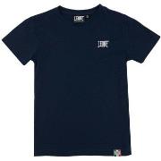 T-shirt Korte Mouw Leone 1947 Boy Short Sleeves Small Logo