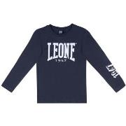 T-Shirt Lange Mouw Leone 1947 Boy Long Sleeves Varsity