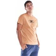 T-shirt Korte Mouw Leone 1947 Man Short Sleeves Earth Tones