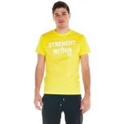 T-shirt Korte Mouw Leone 1947 Man Short Sleeves Sporty Fluo