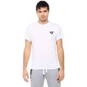 T-shirt Korte Mouw Leone 1947 Man Short Sleeves Patch