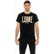 T-shirt Korte Mouw Leone 1947 Man Short Sleeves Big Logo