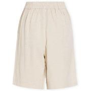 Korte Broek Vila Noos Prisilla Shorts - Super Light Natural Melange