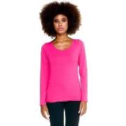 T-Shirt Lange Mouw Leone 1947 Woman Long Sleeves Basic