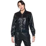 Leren Jas Leone 1947 Woman Bomber Black Ring