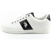 Lage Sneakers U.S Polo Assn. BAK001MFS1WHIBLK01