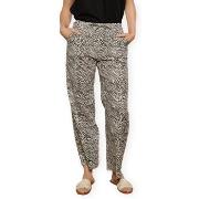 Broek Minueto Zebra Trousers - Black/White