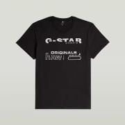 T-shirt Korte Mouw G-Star Raw Camisetas Hombre Modèle D29501 8415