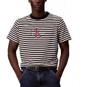 T-shirt Korte Mouw Calvin Klein Jeans Camisetas Hombre Modèle Ss 20s S...