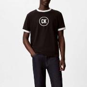 T-shirt Korte Mouw Calvin Klein Jeans Camisetas Hombre Modèle Lv04rf82...