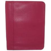 Porte document Hexagona Conférencier cuir ref_48615 Fuschia 32*25*2