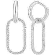 Boucles oreilles Sc Crystal B2472-ARGENT