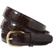 Ceinture Daxon by - Ceinture cuir réglable aspect croco