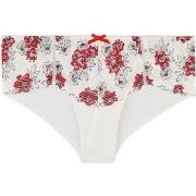 Shorties &amp; boxers Pomm'poire Shorty ivoire/rouge Elena