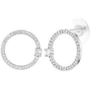 Boucles oreilles Sc Crystal B3131-ARGENT