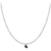 Collier Sc Crystal B2382-ARGENT-10004-NOIR