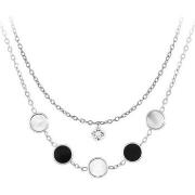 Collier Sc Bohème B2403-ARGENT+B2382-ARGENT-10001-CRYS