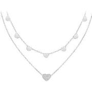 Collier Sc Crystal B2762-ARGENT