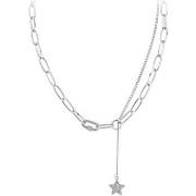 Collier Sc Crystal B3248-ARGENT
