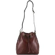 Sac a main Francinel Sac seau Tilleul Ref 56155 Marron 26*30*19