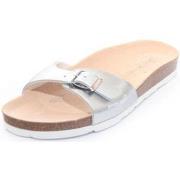 Sandales Pepe jeans Sandales plates Femme Ref 56628 Argente