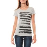 T-shirt LuluCastagnette Tee shirt Pali Gris