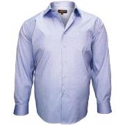 Chemise Doublissimo chemise fil a fil dandy bleu