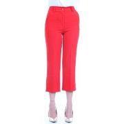 Pantalon Lanacaprina PF2235 Pantalon femme Rouge
