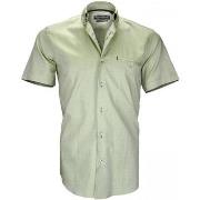 Chemise Emporio Balzani chemisettes oxford filippi vert