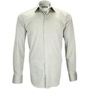 Chemise Emporio Balzani chemise fil a fil filotrino vert