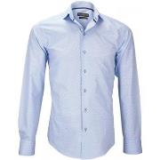 Chemise Emporio Balzani chemise imprimee lecce bleu
