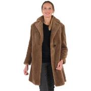 Veste Intuitions Paris FIRMA TEDDY MARRON