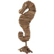 Statuettes et figurines Jolipa Figurine Hippocampe en bois flotté