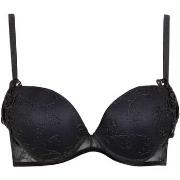 Rembourrés Lisca Soutien-gorge push-up Royal Wish noir