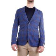 Veste L.b.m. 1911 15794 Veste homme bleu