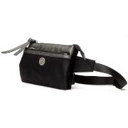 Sac à main Girls Power Sac banane plat Shine toile nylon - Noir