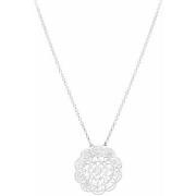 Collier Orusbijoux Collier Argent Rond Acanthe Rhodie