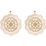 Boucles oreilles Orusbijoux Boucles D'oreilles Motif Inca Rose Et Cham...