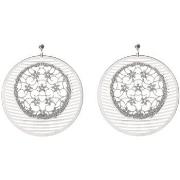 Boucles oreilles Orusbijoux Boucles D'oreilles Argent Rhodié Petites F...