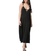 Robe Luna Robe longue estivale Star noir Splendida