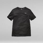 T-shirt G-Star Raw D19070 C723 SLIM BASE-6484 BLACK
