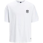 T-shirt Jack &amp; Jones 12206810 NFL LOGO TEE-WHITE LOOSE FIT