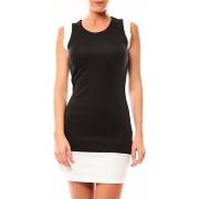 Robe Vero Moda Signe S/L Mini Dress 10111107 Noir/blanc