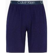 Short Calvin Klein Jeans 000NM1660E SLEEP SHORT-UZZ ANIMAL BAYOU BLUE