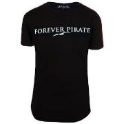 T-shirt Libertalian-Républic T-Shirt Forever Pirate Noir